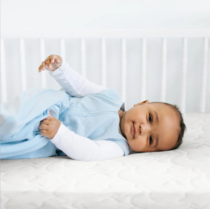 Halo DreamWeave Breathable Crib Cover - White- Strolleria