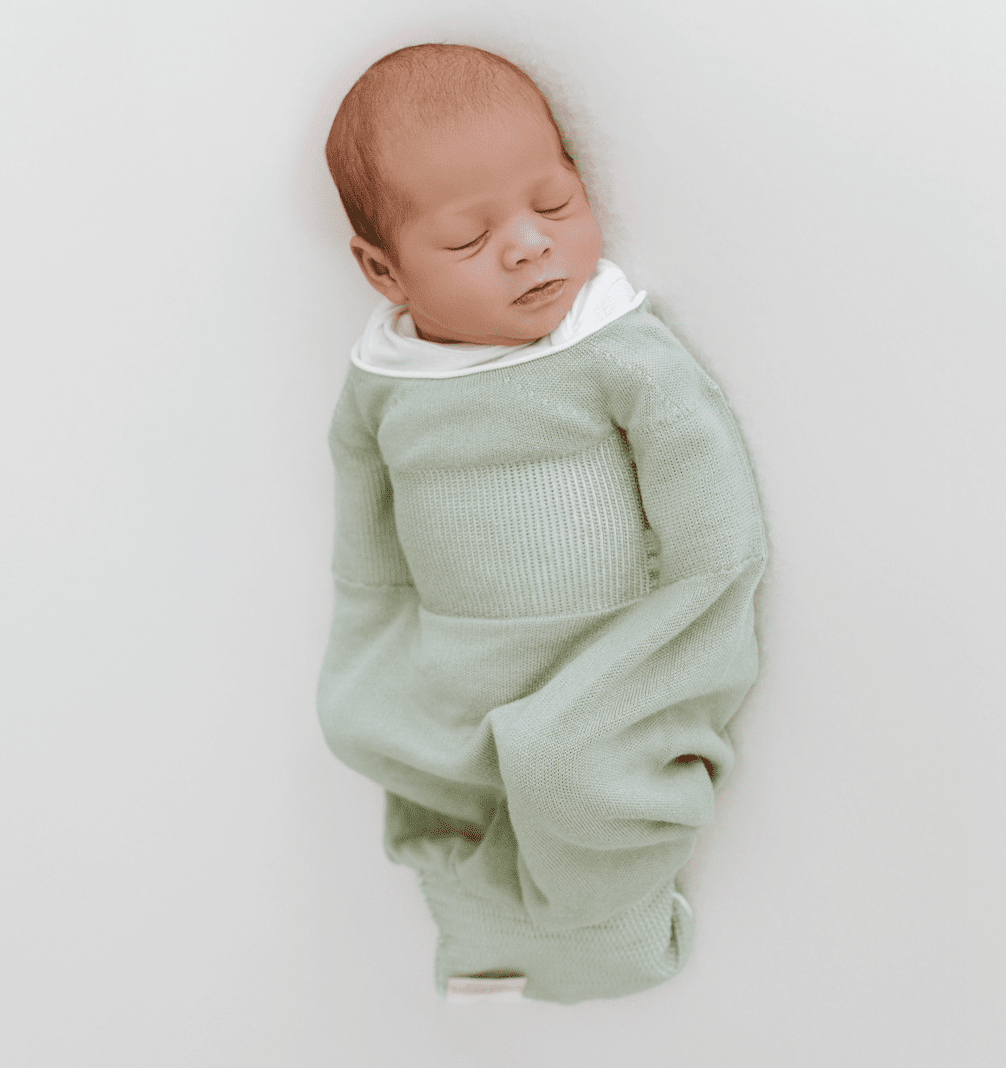 Swaddelini Bamboo Pure Mint Swaddle Sleep Sack- Strolleria
