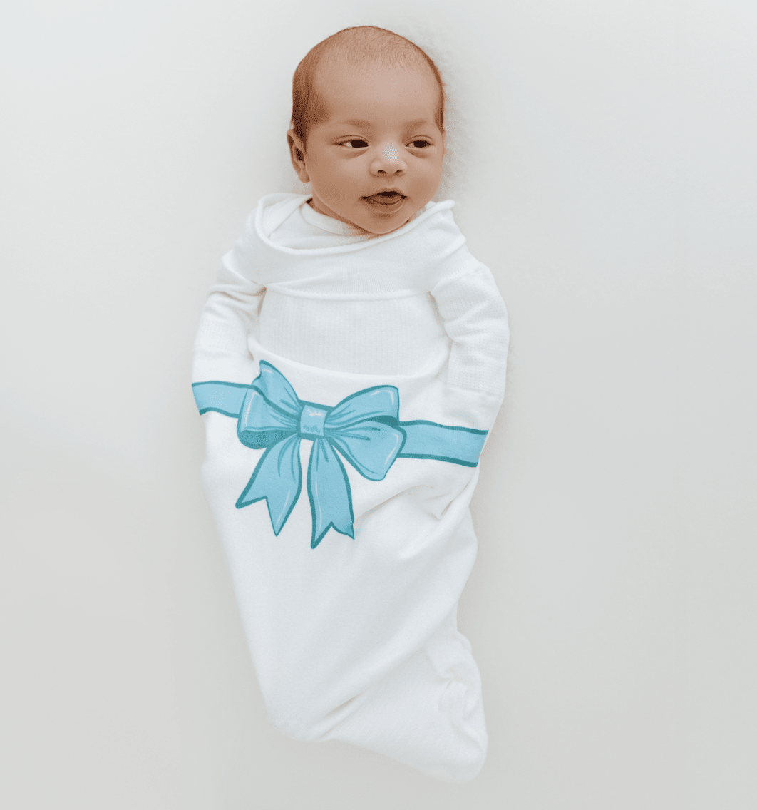 Swaddelini The Gift Swaddle Sleep Sack (Blue)- Strolleria