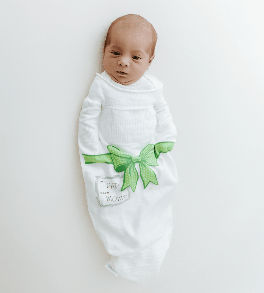 Swaddelini The Gift Swaddle Sleep Sack (Green)- Strolleria