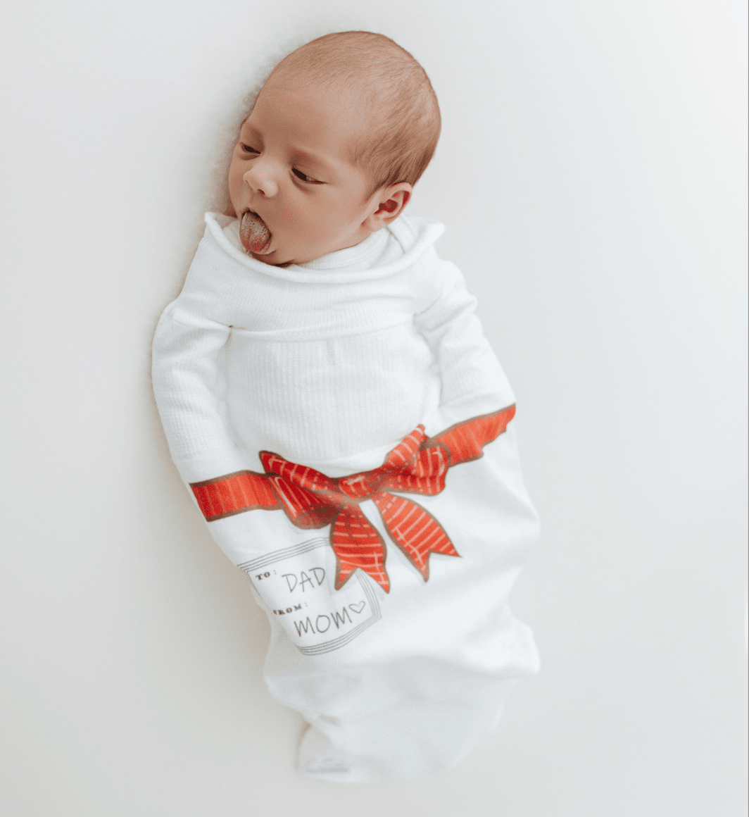 Swaddelini The Gift Swaddle Sleep Sack (Red)- Strolleria