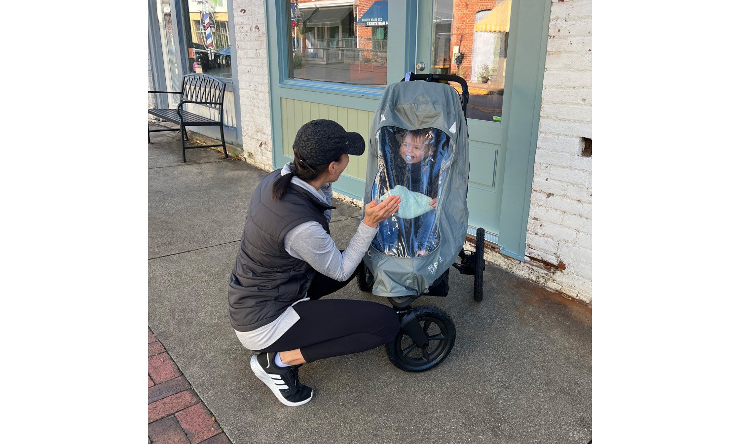 Britax BOB Gear Weather Shield for Single Jogging Strollers- Strolleria
