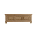 Nutmeg Wood Solvang Low Profile Footboard - Front View | Strolleria