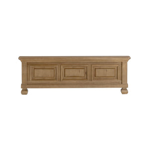 Nutmeg Wood Solvang Low Profile Footboard - Front View | Strolleria