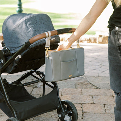 Freshly Picked Stroller Caddy - Classic Stone