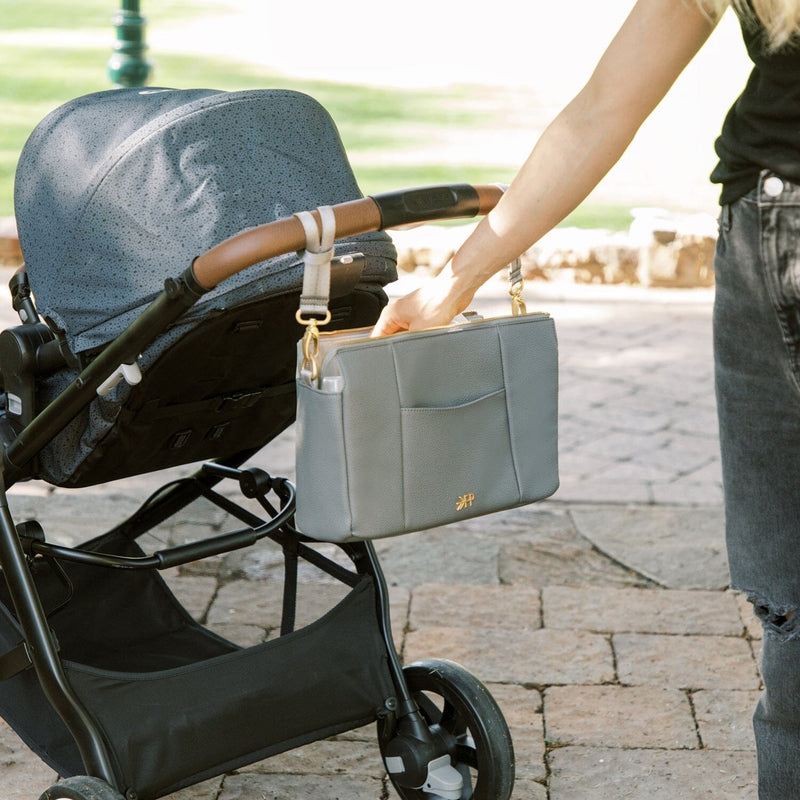 Freshly Picked Stroller Caddy - Classic Stone