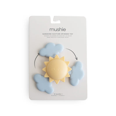 Mushie Sunshine Suction Spinner Toy