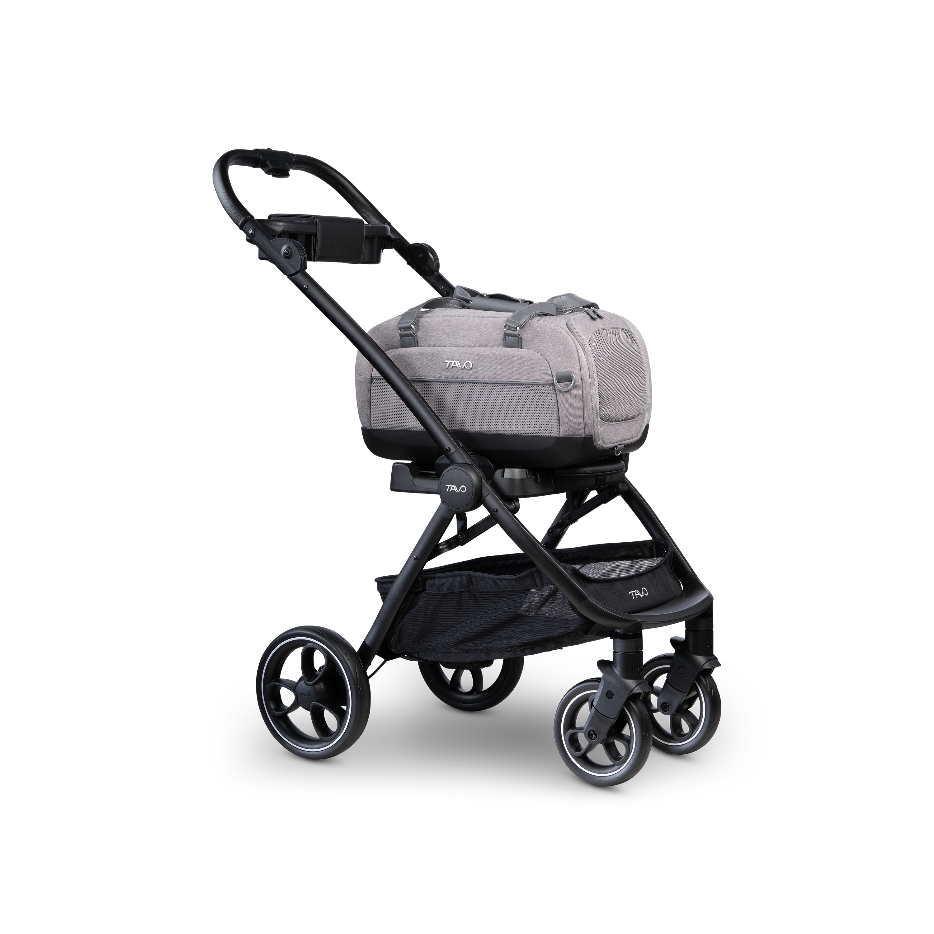 Tavo Dupree II + Roscoe Trek Crash Tested Pet Travel System- Strolleria