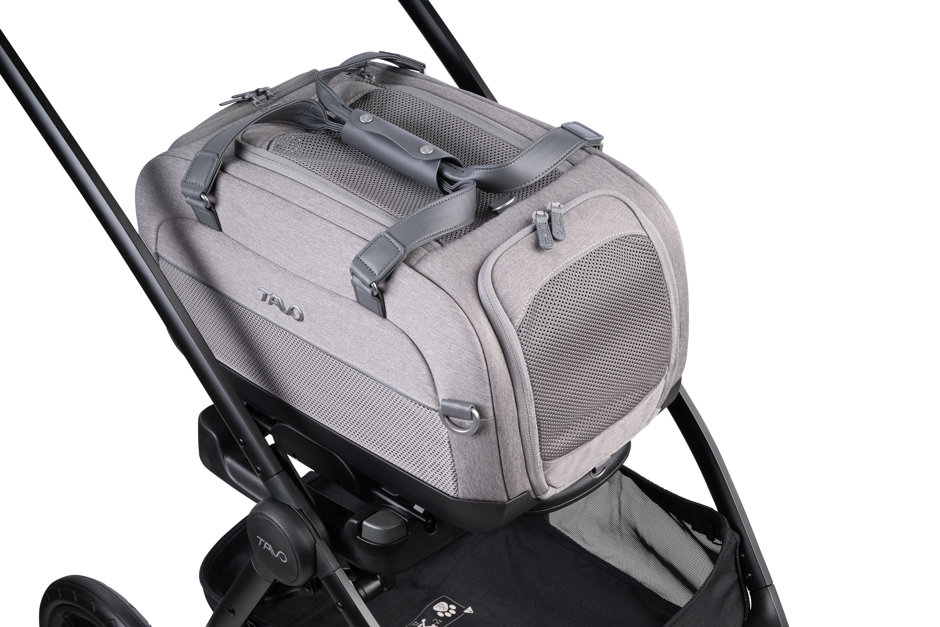 Tavo Dupree II + Roscoe Trek Crash Tested Pet Travel System- Strolleria