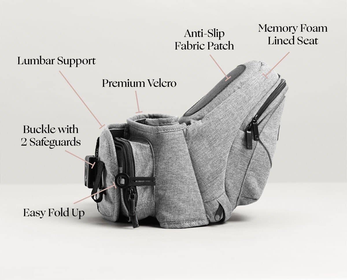 Tushbaby Hipseat Carrier- Strolleria