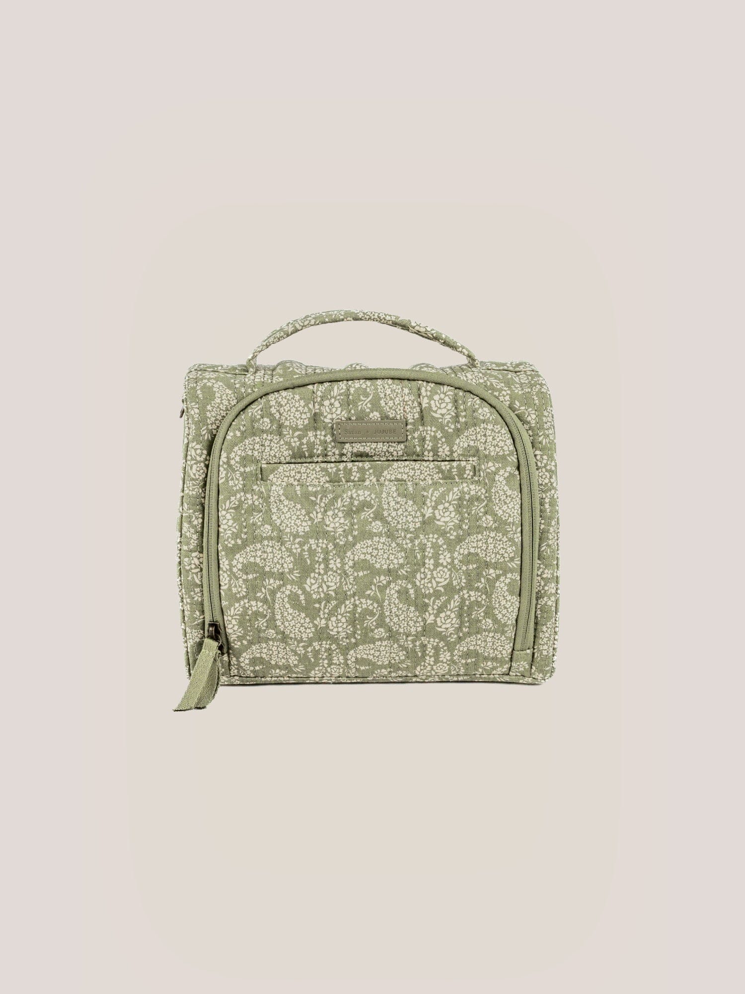 JuJuBe Sazan + JuJuBe Insulated Bottle Bag - Paisley Floral- Strolleria