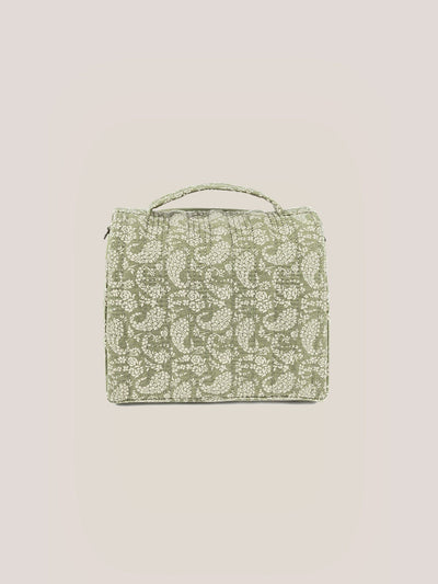 JuJuBe Sazan + JuJuBe Insulated Bottle Bag - Paisley Floral