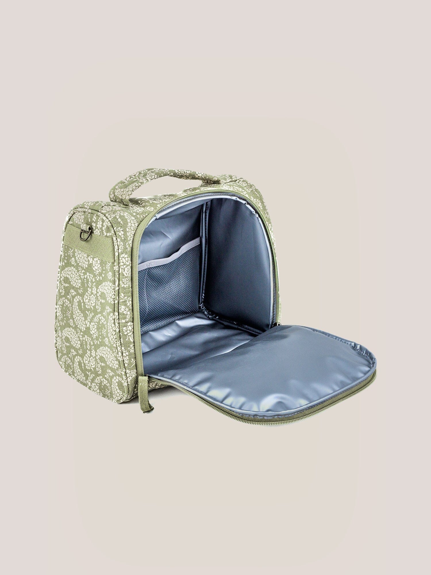 JuJuBe Sazan + JuJuBe Insulated Bottle Bag - Paisley Floral- Strolleria