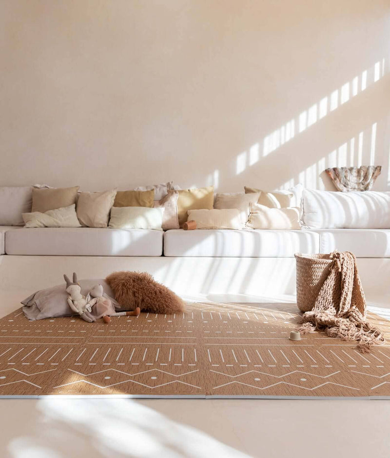 Toddlekind USA Haven Playmat in Berber - Camel