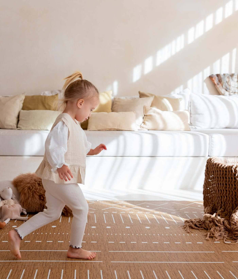 Toddlekind USA Haven Playmat in Berber - Camel