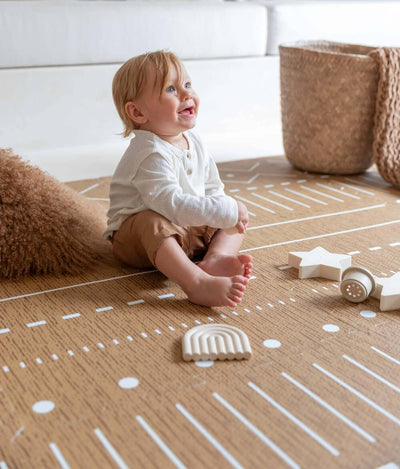 Toddlekind USA Haven Playmat in Berber - Camel