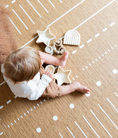 Toddlekind USA Haven Playmat in Berber - Camel
