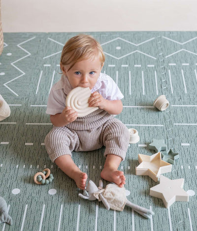 Toddlekind USA Haven Playmat In Berber - Moss