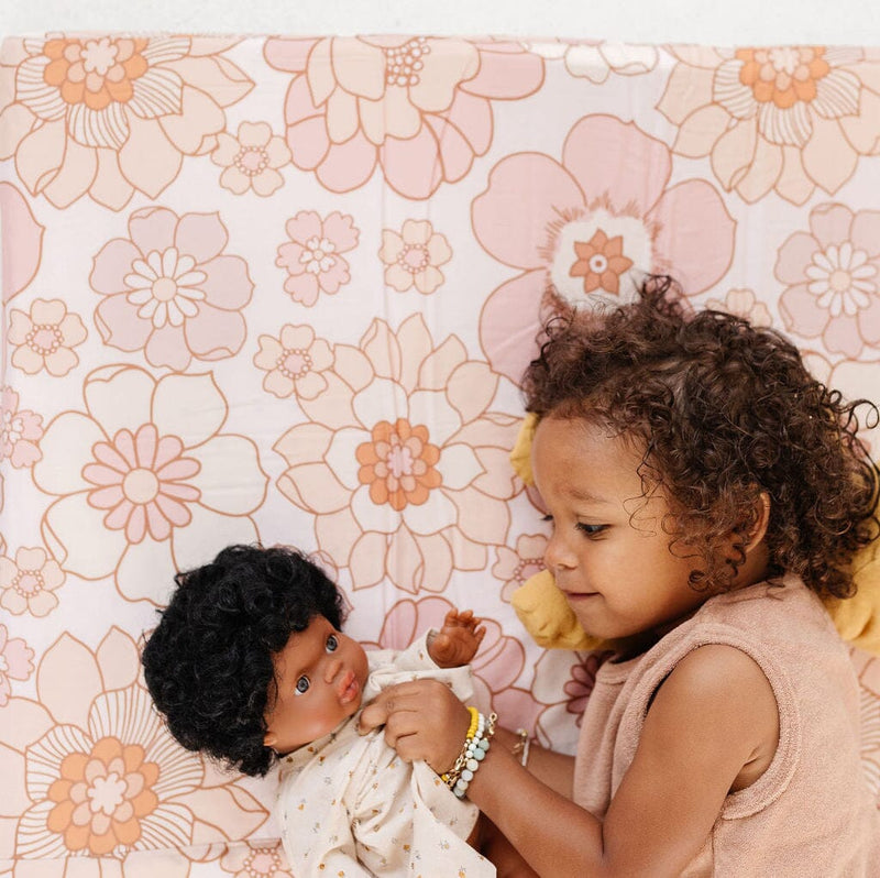 Toki Kids Blooms Organic Cotton Mat