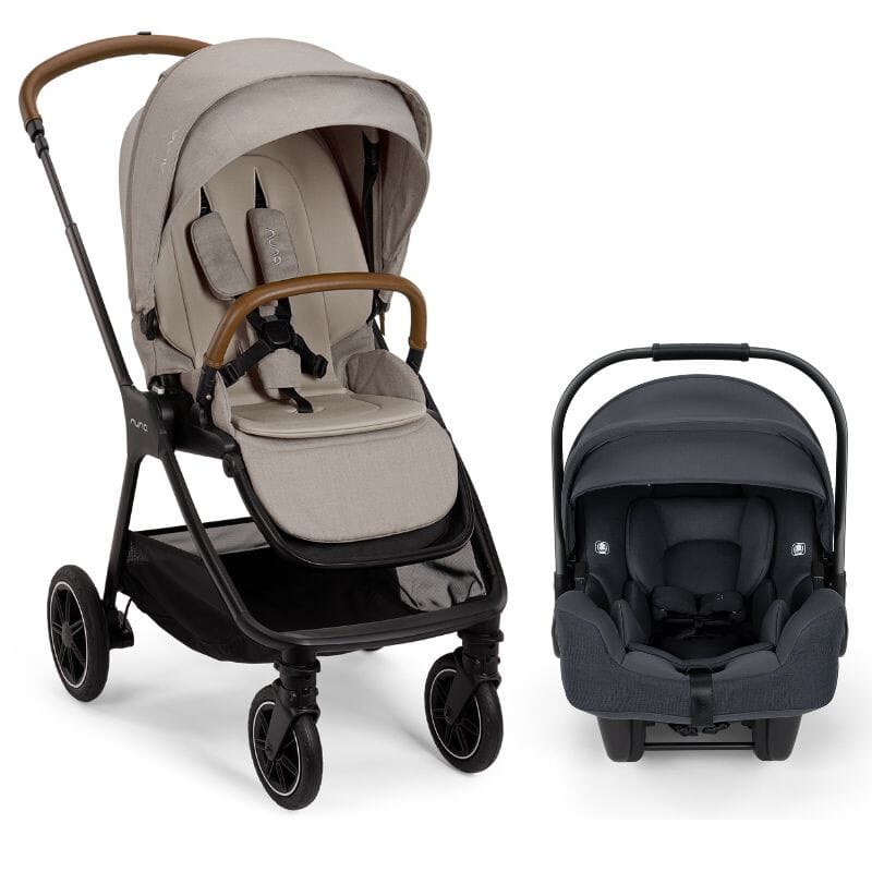 Nuna TRIV Next and PIPA RX Travel System Hazelwood / Ocean