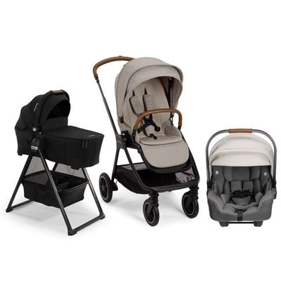 Nuna TRIV Next Bundle - Stroller, LYTL Bassinet + Stand, and PIPA RX Infant Car Seat