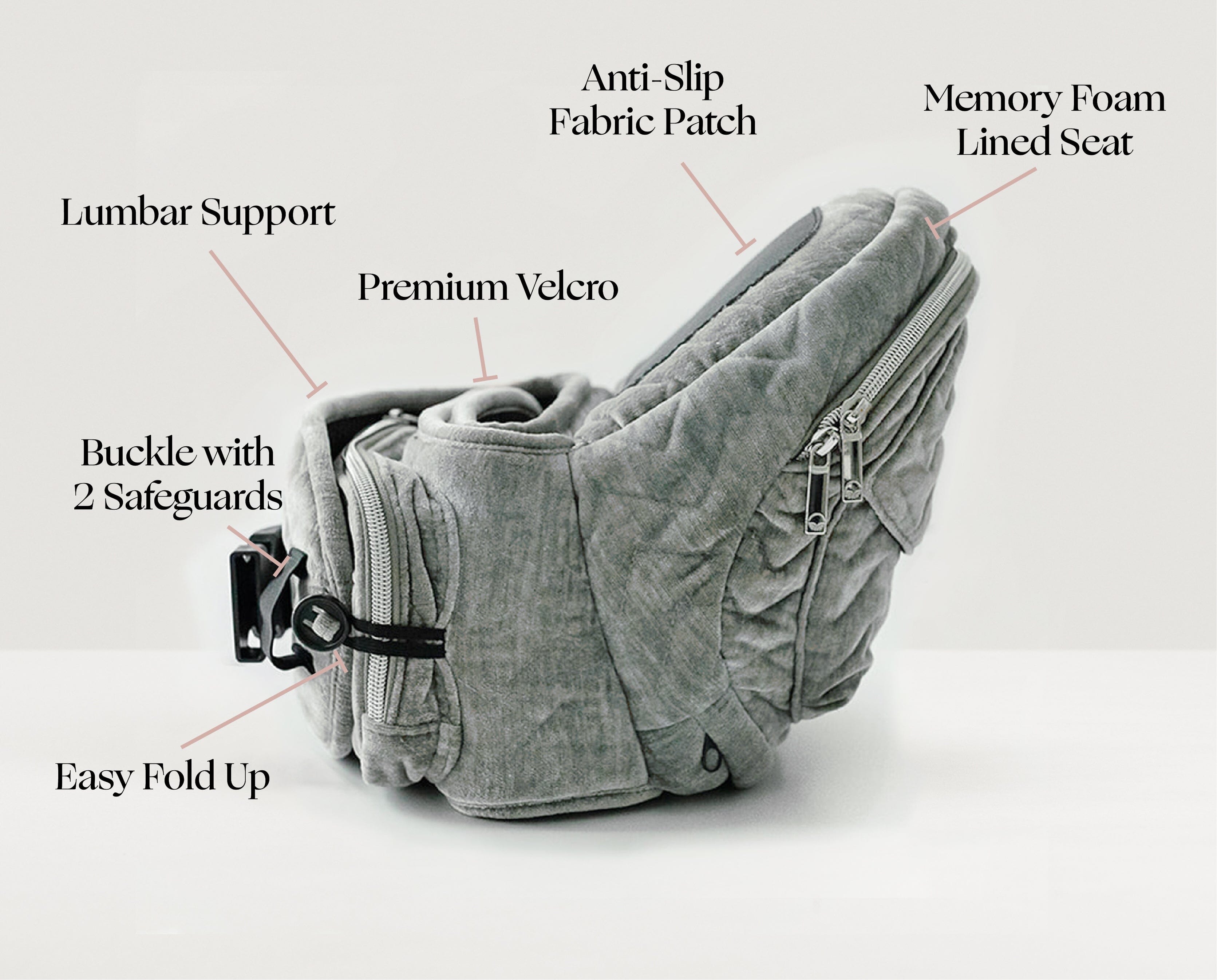 Tushbaby Hipseat Carrier- Strolleria