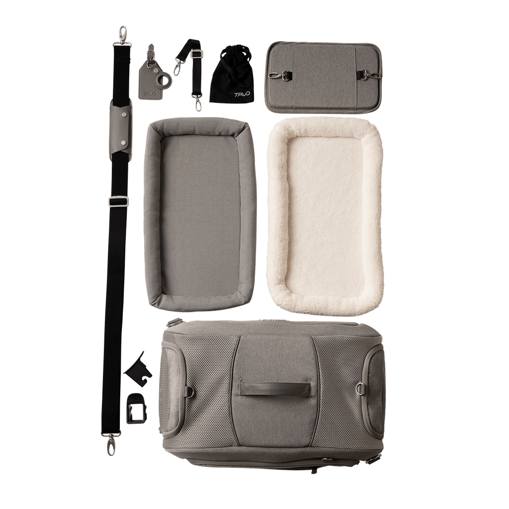 TAVO Pets Dupree I Airline Carry-on Pet Car Seat- Strolleria