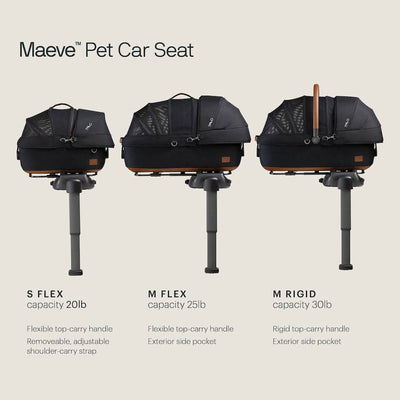 Tavo Pets Maeve + Roscoe 3-in-1 Pet Protection System - MEDIUM Flex - Onyx