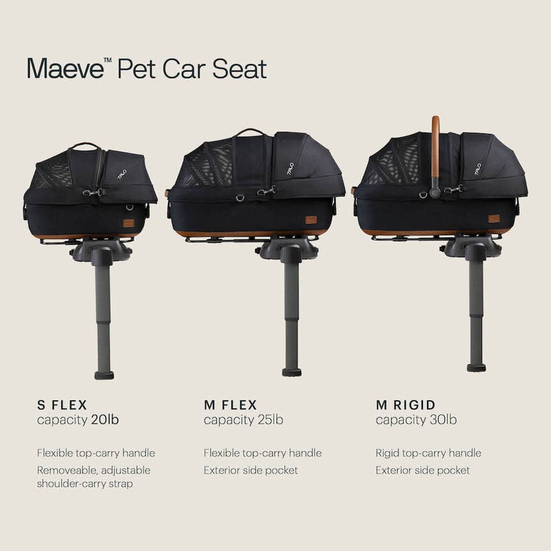 Tavo Pets Maeve Pet Car Seat - MEDIUM Flex
