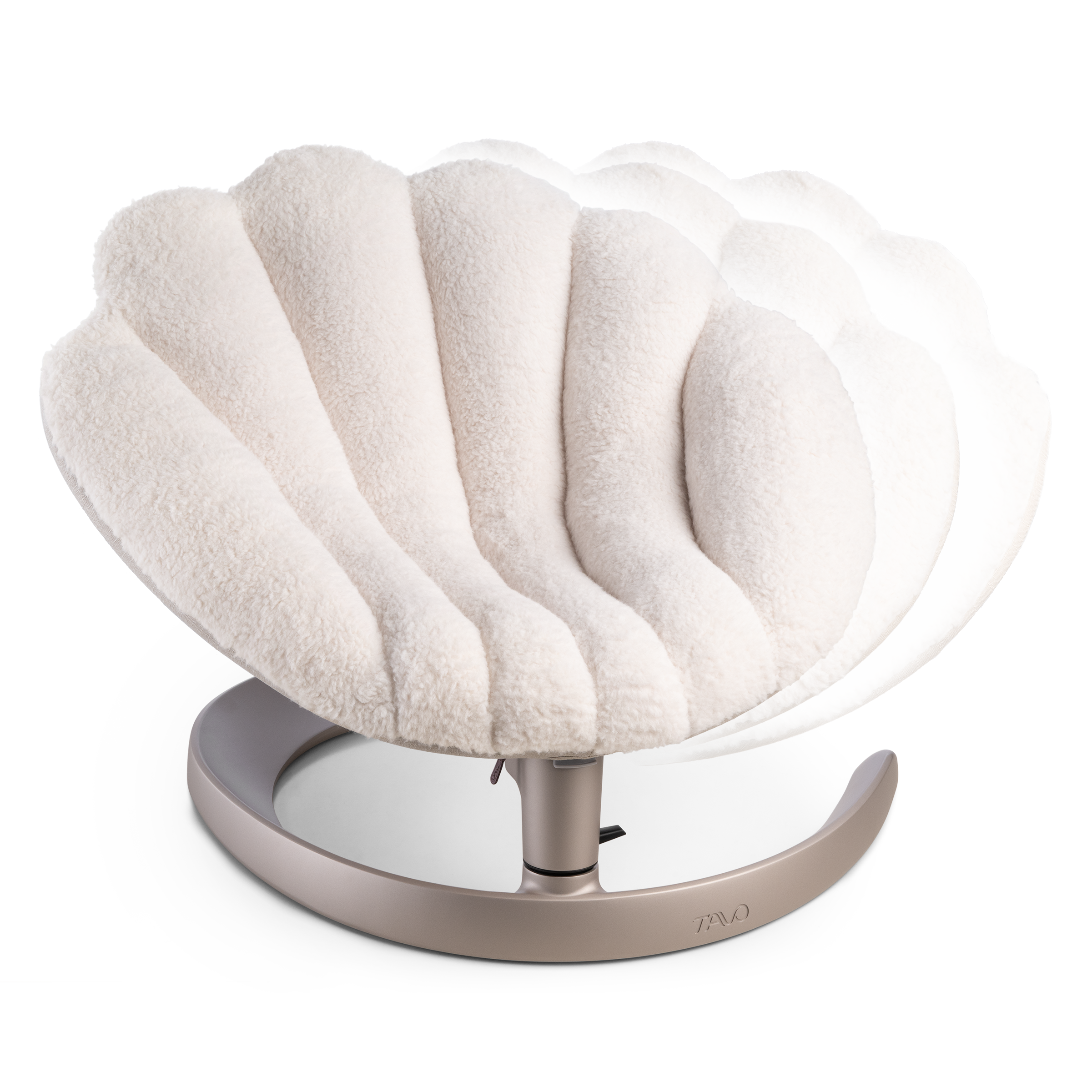 Tavo Shell Pet Bed and Swaying Lounger- Strolleria