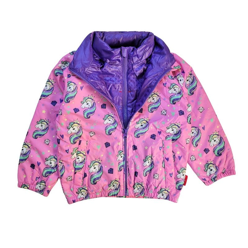 Onekid Car Seat Coat | The Road Coat Transition - Unicorn Print- Strolleria