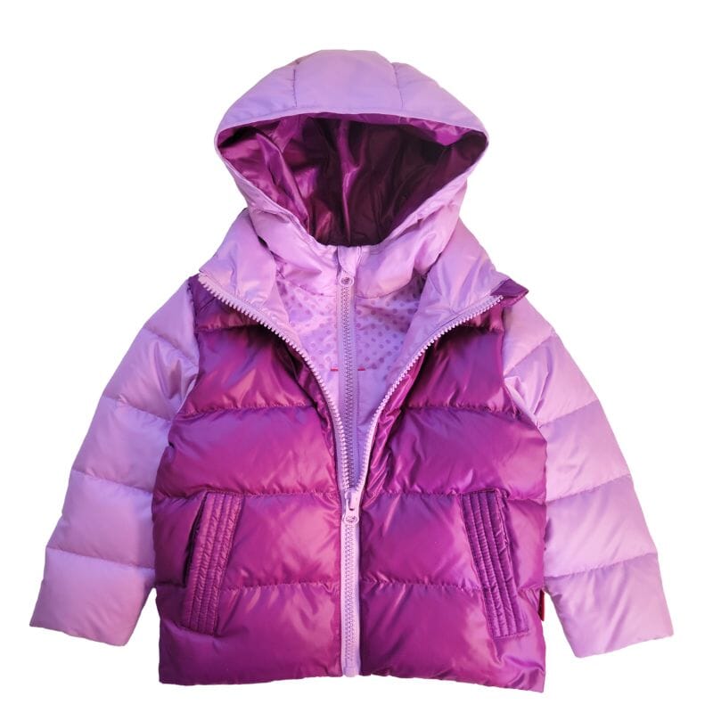 Onekid Car Seat Coat | The Road Coat Down - Lilac/Plum
