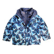 Onekid Car Seat Coat | The Road Coat Vegan - Navy Raptor Print - Bambi Baby