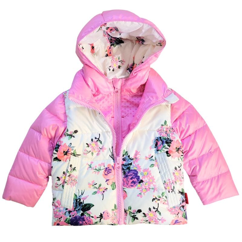 Onekid Car Seat Coat | The Road Coat Down - Floral Print- Strolleria