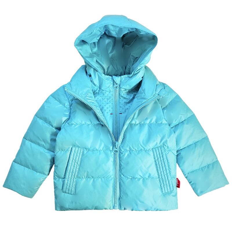 Onekid Car Seat Coat | The Road Coat Down - Aqua- Strolleria