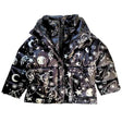 Onekid Car Seat Coat | The Road Coat Vegan - Rocketship Print - Bambi Baby