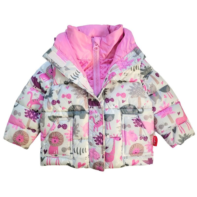 Onekid Car Seat Coat | The Road Coat Vegan - Safari Print