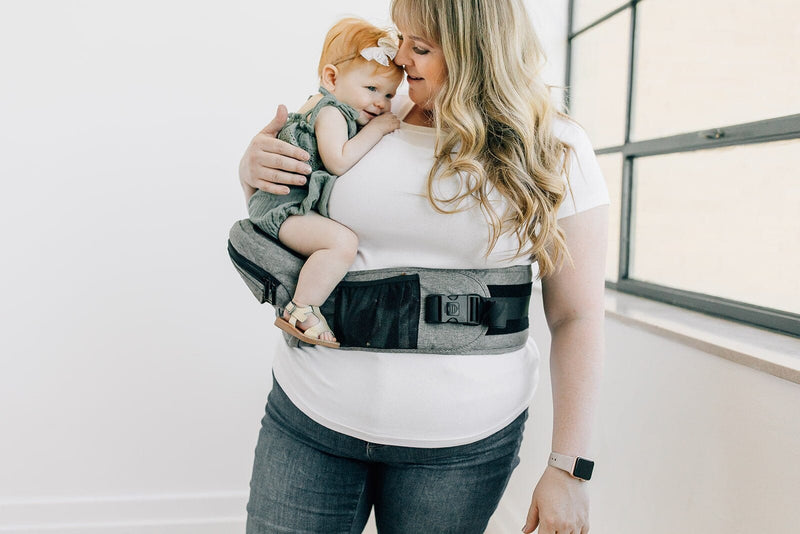 Tushbaby Hipseat Carrier Grey