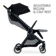 Britax Juniper Compact Stroller with One-Hand RapidFold - Raven Black - Bambi Baby