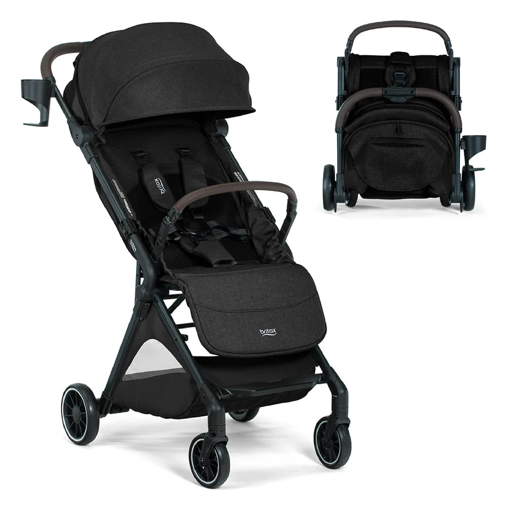 Britax Juniper+ Compact Stroller With One-Hand RapidFold- Strolleria