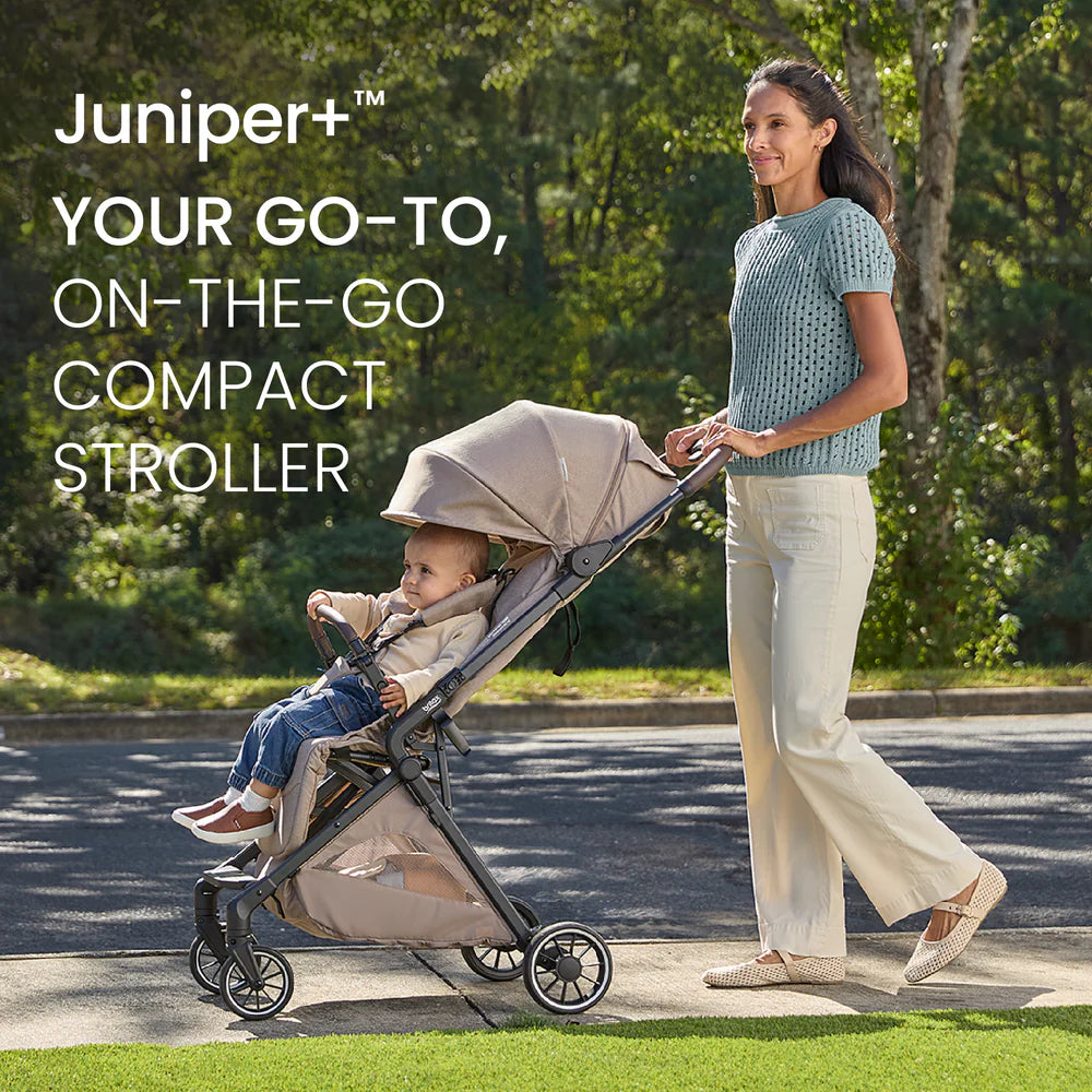 Britax Juniper+ Compact Stroller With One-Hand RapidFold- Strolleria