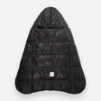 7AM Enfant Core K-Poncho Heavyweight in Black Plush Heavyweight - Bambi Baby