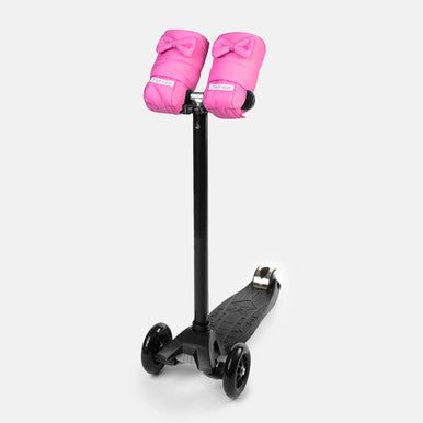 7AM Enfant HMK Warmmuffs Kids in Hot Pink Bows- Strolleria