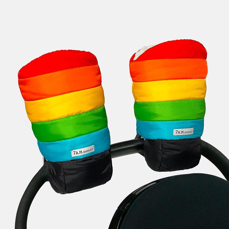 7AM Enfant Fashion Warmmuffs in Rainbow