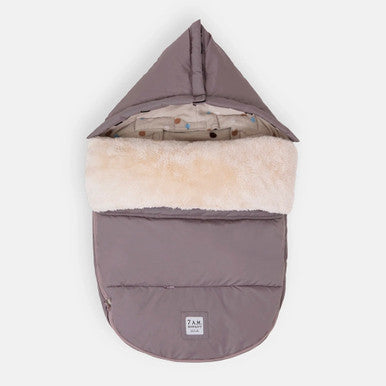 7AM Enfant POD in Ash Mauve/Print Pebble Lining- Strolleria