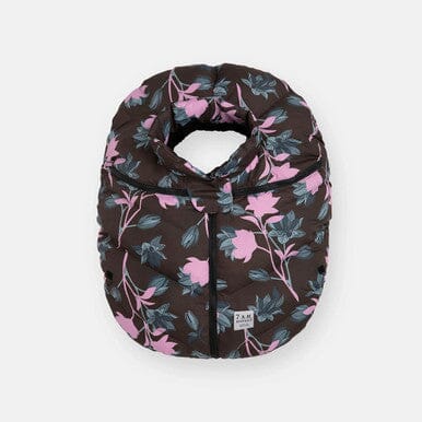 7AM Enfant Print Car Seat Cocoon in Nightingale Garden