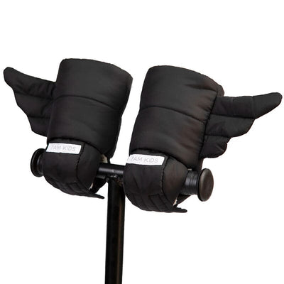 7AM Enfant HMK Warmmuffs Kids in Black Wings