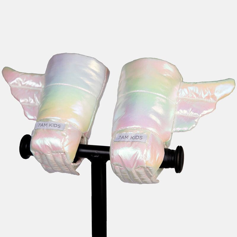 7AM Enfant HMK Warmmuffs Kids in Iridescent Wings