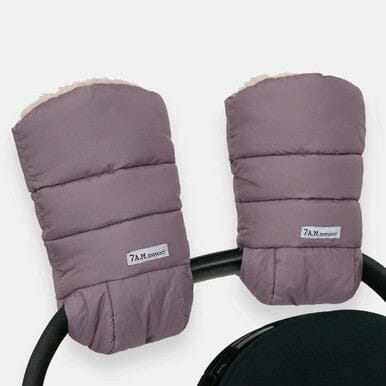7AM Enfant Warmmuffs in Ash Mauve