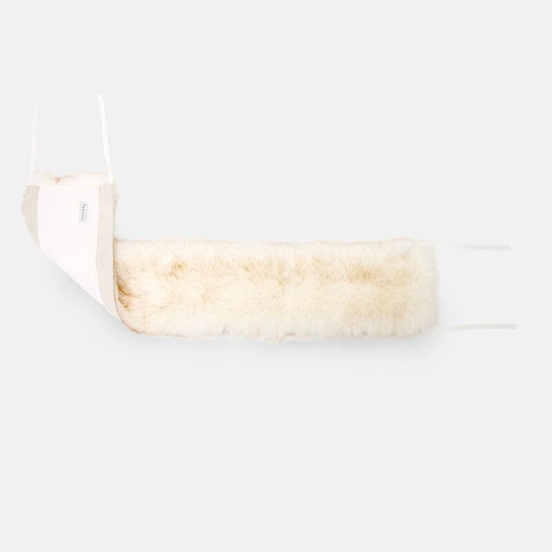 7AM Enfant Marquee Canopy Cover Tundra in White Beige- Strolleria
